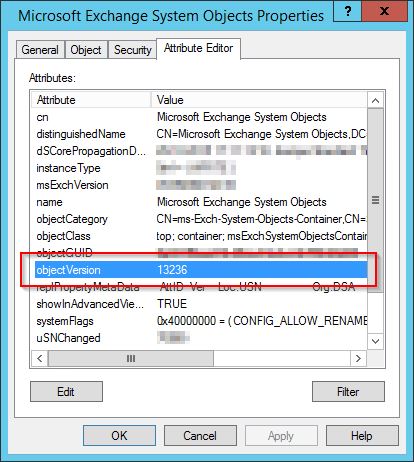 KB10111 - PS: Enumerate Exchange relevant versions in forest