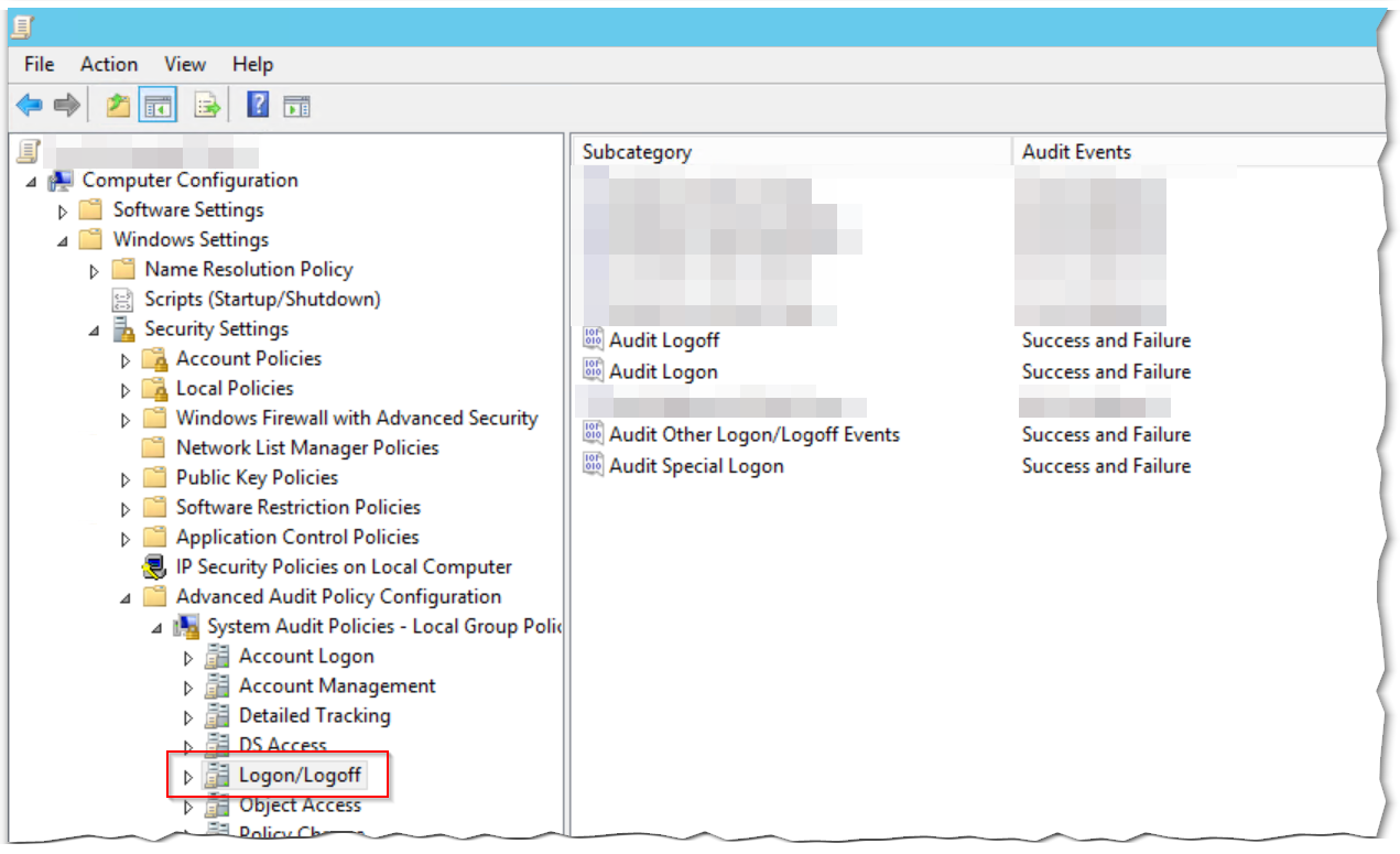 KB10115 - GPO: Enable Advanced Logon Audit