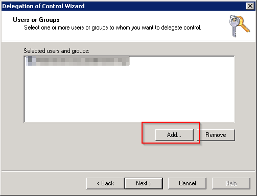 KB10118 - AD: Delegate reset password and unlock account