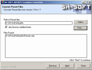 ADMGM - Tool Template Converter