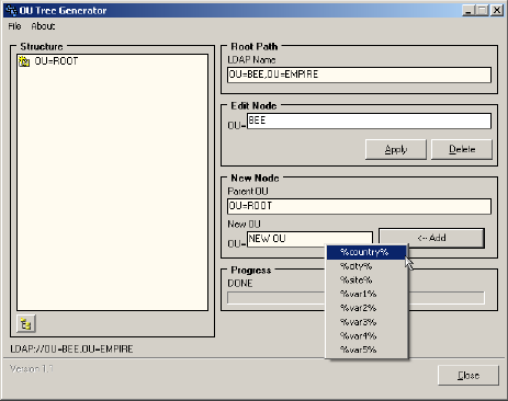 ADMGM Feature OU Trees