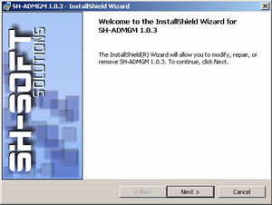 Install ADMGM - Step 1