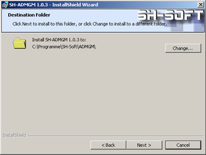 Install ADMGM - Step 3