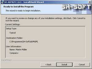 Install ADMGM - Step 6