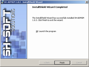 Install ADMGM - Step 6